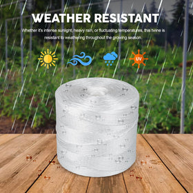 Parkway Tomato Twine 6300 ft supports tomato plants during harvests.