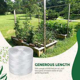 Parkway Tomato Twine 6300 ft weather-ready twine for rain, sun, and wind.