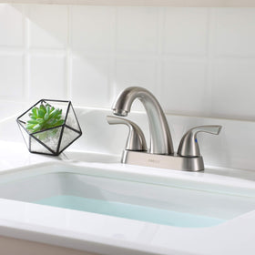 PARLOS modern faucet enhances your bathroom with a timeless silhouette.