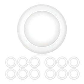 Parmida LED Disk Light slim-profile installation for retrofit ceiling