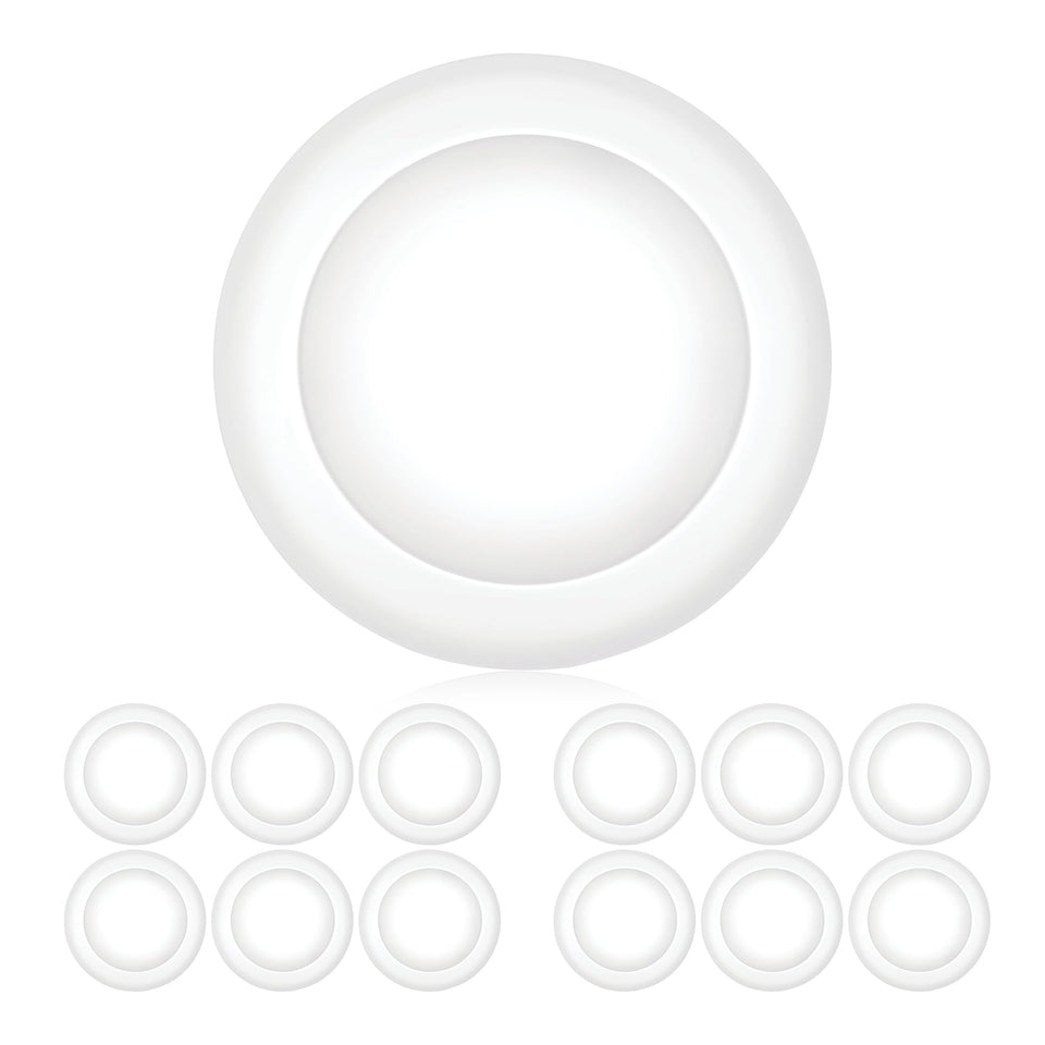Parmida LED Disk Light slim-profile installation for retrofit ceiling