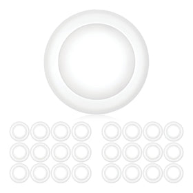 Parmida LED disk light surface-mount installation for a sleek, modern room upgrade
