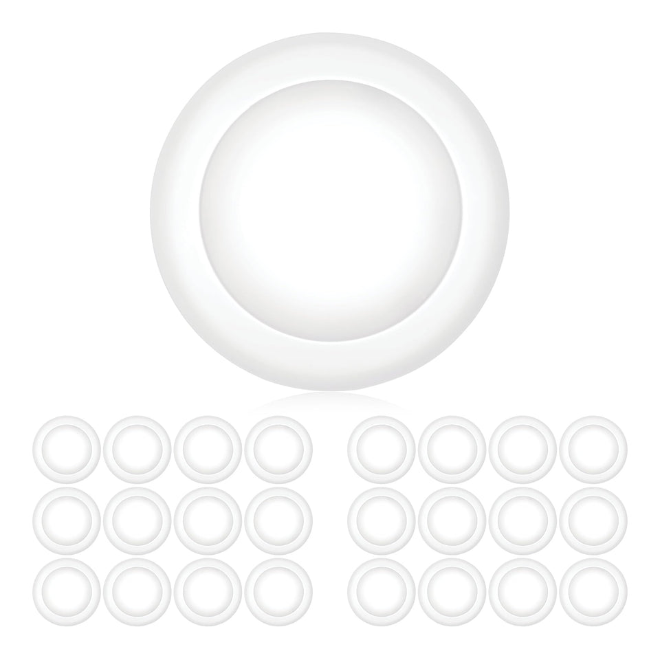 Parmida LED disk light surface-mount installation for a sleek, modern room upgrade