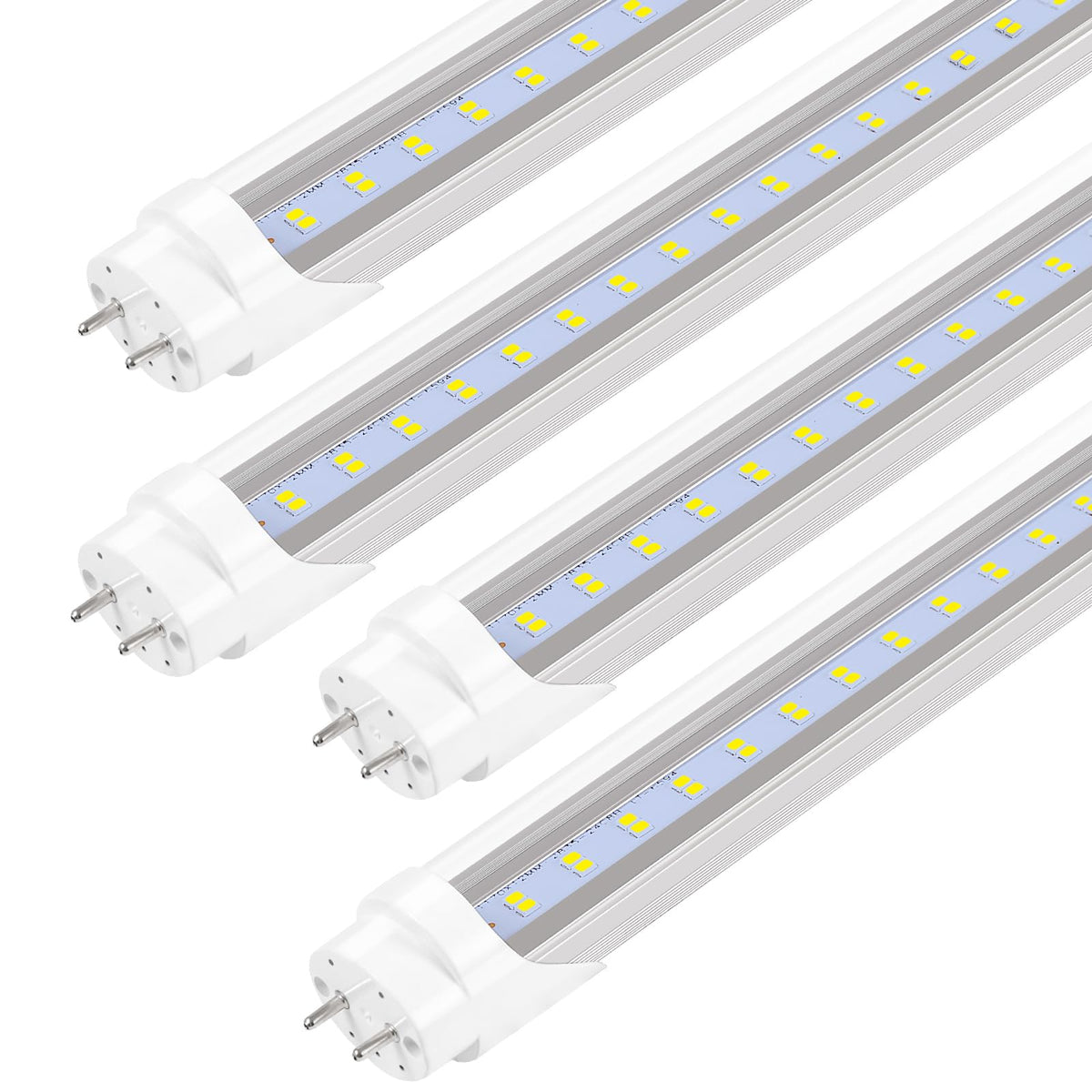PARNOARCK ballast-bypass 4ft LED T8 bulb for retrofit installations.