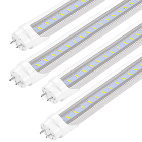 PARNOARCK ballast-bypass 4ft LED T8 bulb for retrofit installations.