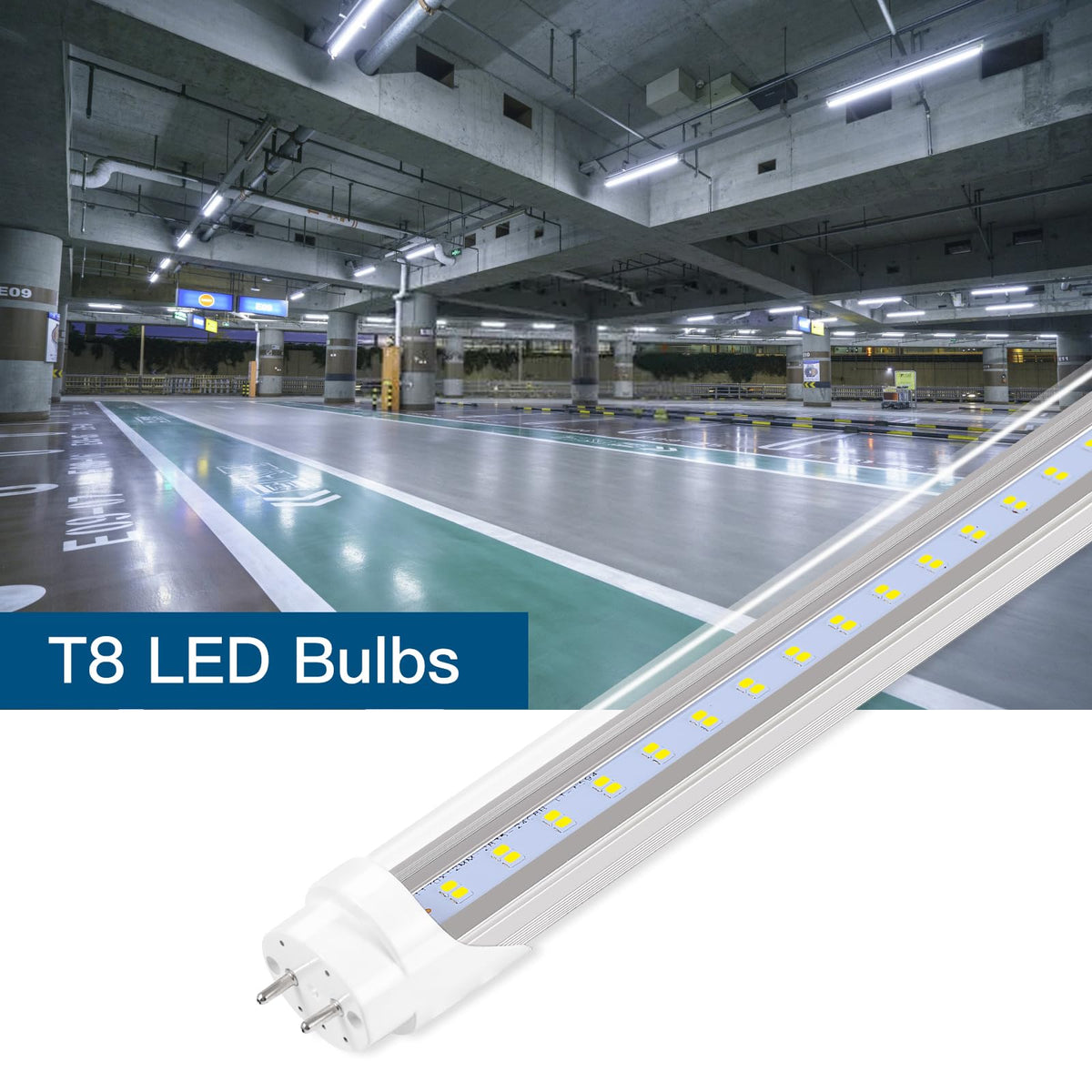 PARNOARCK versatile replacement for T8, T10, T12 fixtures.