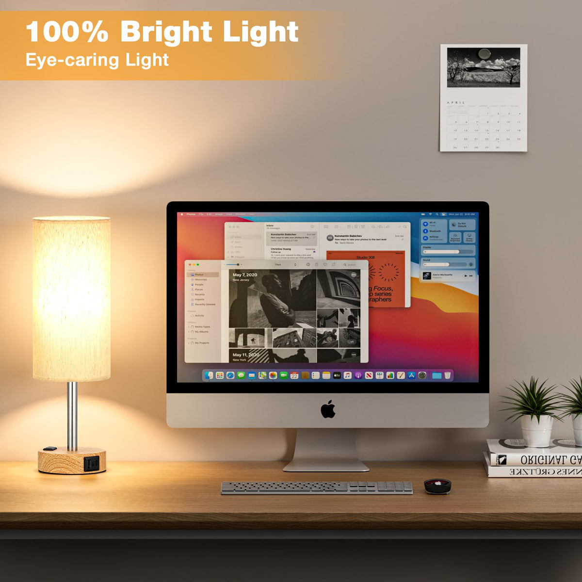 PartageiZ dimmable touch control lamps for customizable brightness.
