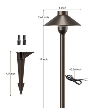 PARTPHONER 12V compatible lighting supports safe outdoor operation.