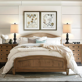 PARTPHONER Antique-finish detail highlights timeless decor