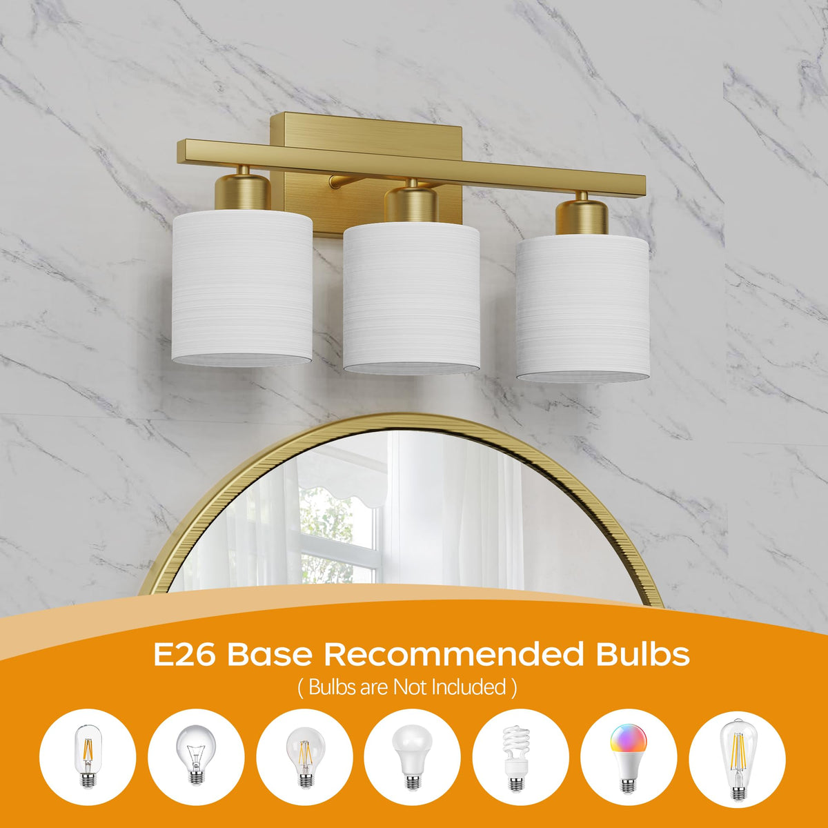 PARTPHONER rust-resistant-finish maintains gold-tone shine in humid spaces