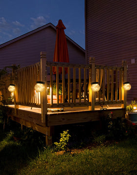 PARTPHONER Christmas yard decor lantern adds festive glow