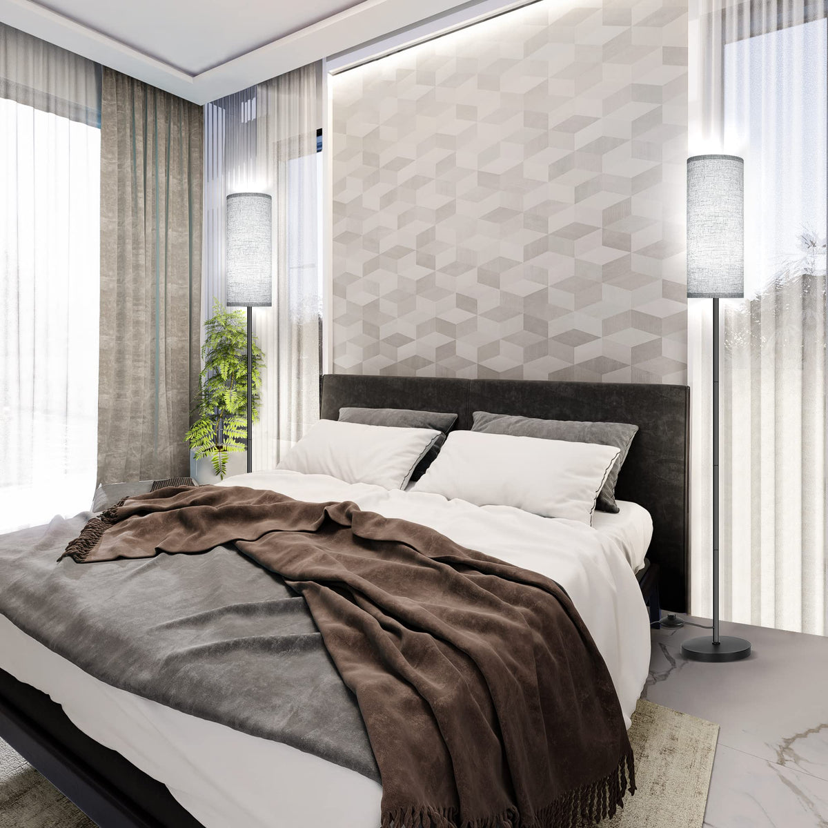 PARTPHONER bedroom reading lamp for relaxing evenings