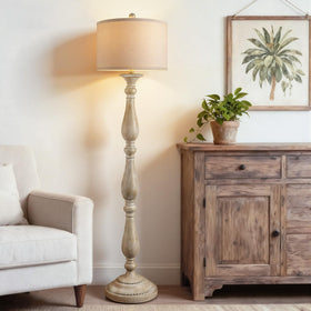 PARTPHONER floor lamp rotary switch provides simple, reliable on-off control.