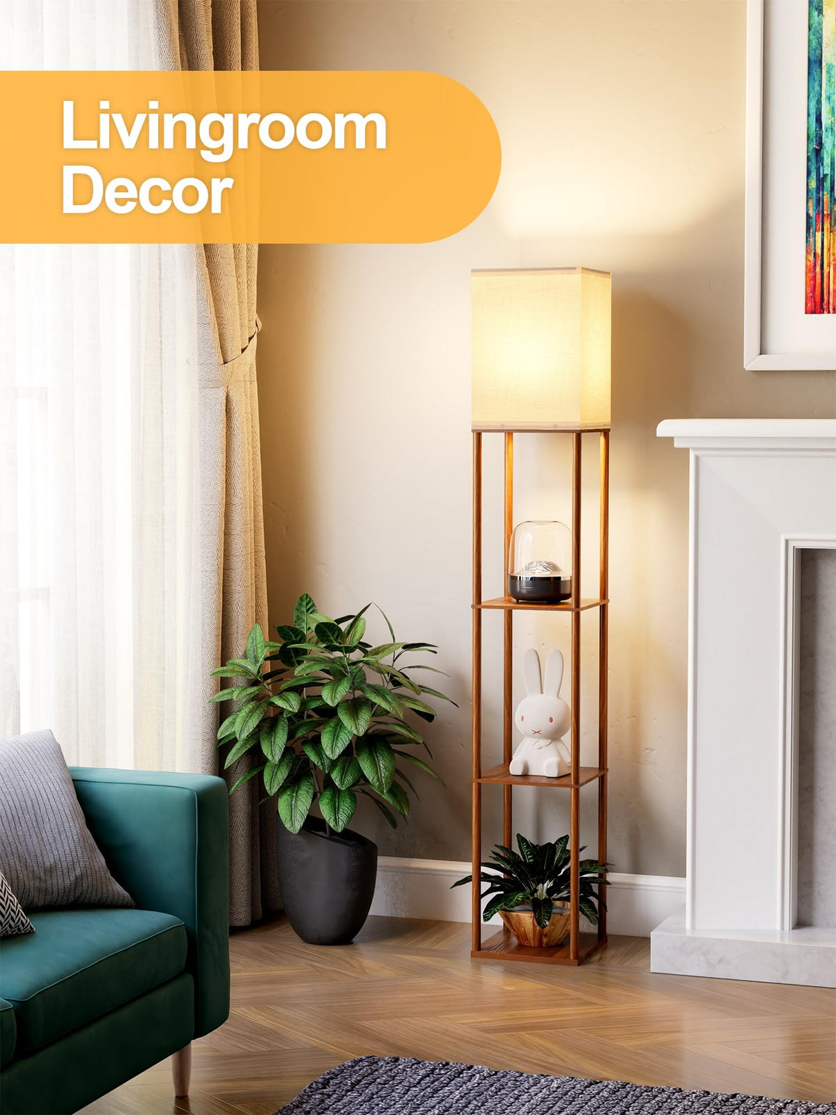 PARTPHONER living-room lighting creates inviting ambiance