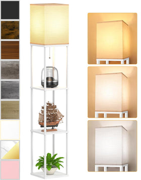PARTPHONER floor lamp with open top design brightens living spaces