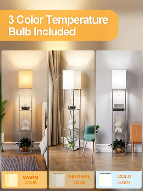 PARTPHONER oak gray frame combines wood and metal for durability.