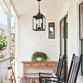 PARTPHONER front-door porch-light creates welcoming exterior ambiance