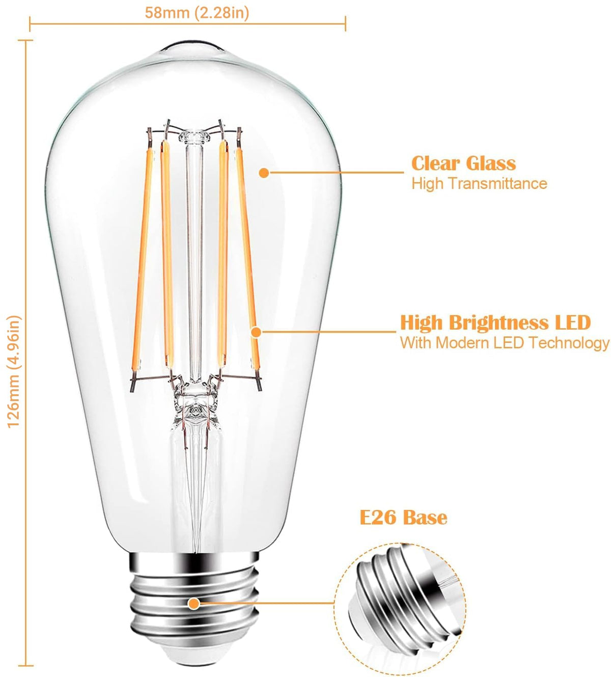PARTPHONER dimmable bulbs with smooth dimming for mood control.