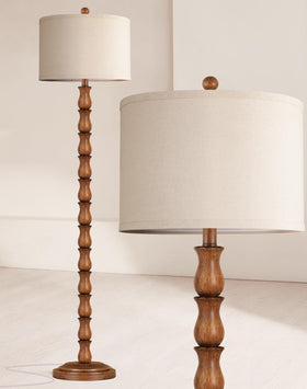 Partphoner linen shade diffuses glow for cozy reading nooks