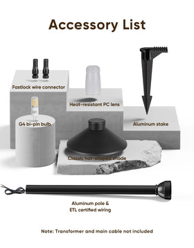 PARTPHONER matte black design enhances outdoor spaces with modern appeal.
