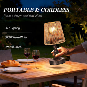 PARTPHONER Mini touch dimmer provides 3 brightness levels for any task