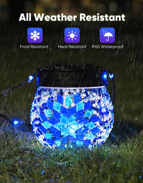 PARTPHONER 10 LED beads in the handle resemble fireflies in the dark.