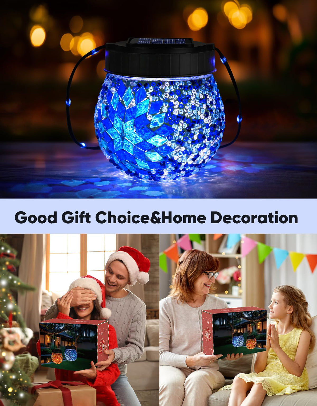 PARTPHONER durable ABS and glass globe withstands outdoor use and seasonal weather.