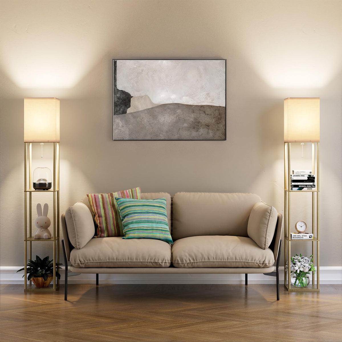 PARTPHONER natural wood finish adds warm, inviting vibe