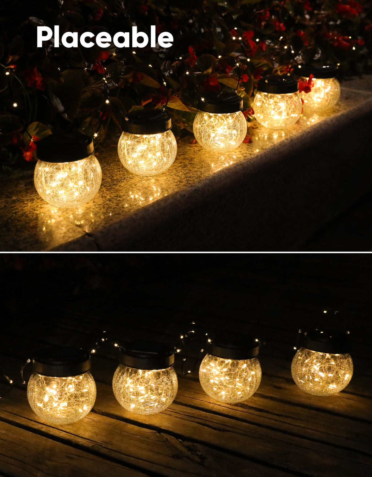 PARTPHONER patio backyard decor lantern for cozy evenings