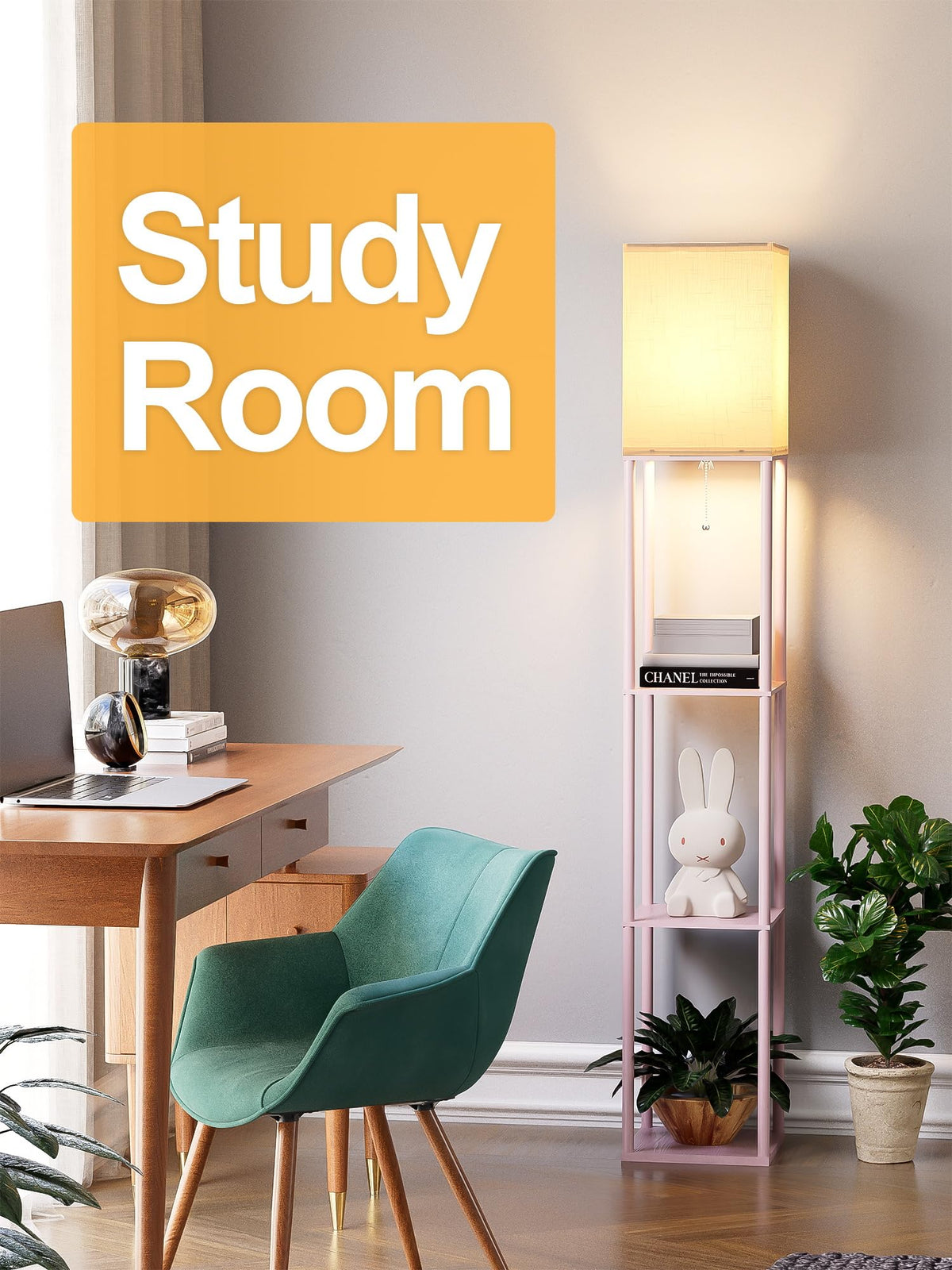 PARTPHONER pink lamp's memory function recalls last color setting