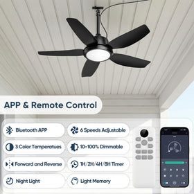 PARTPHONER remote and app control for convenient adjustments