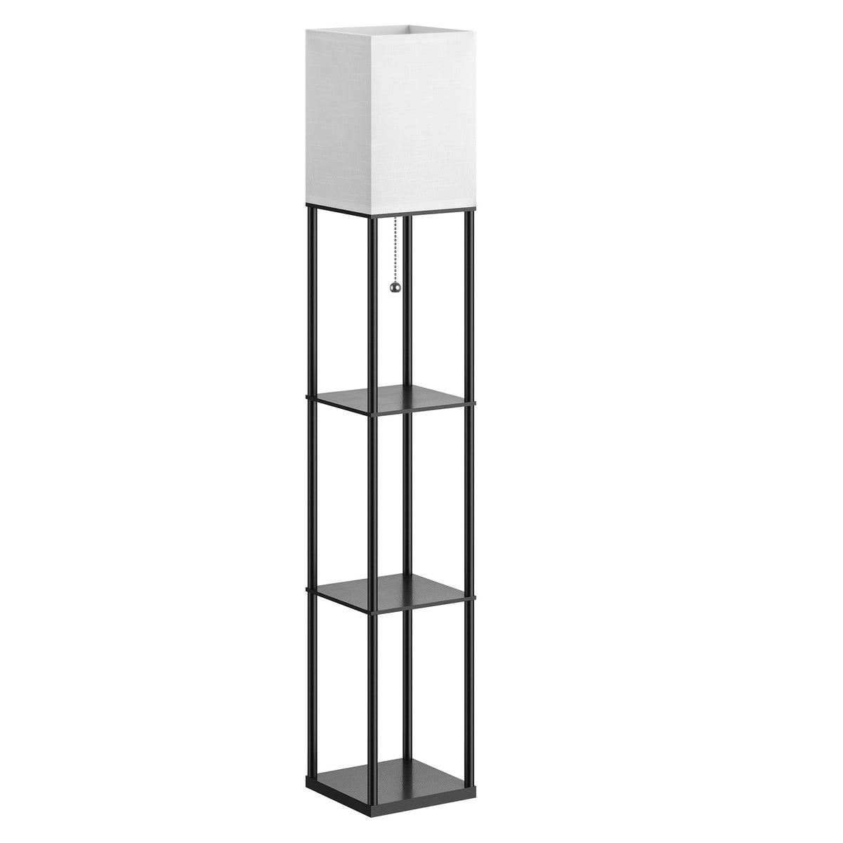PARTPHONER shelf-lamp highlighting storage and display area