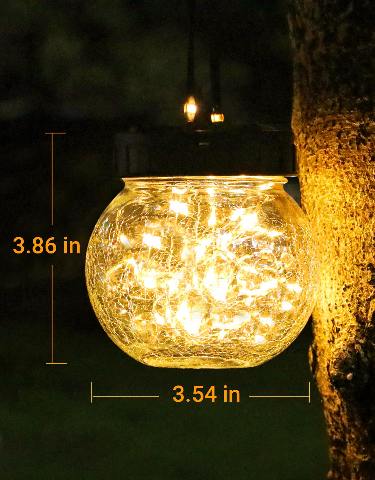 PARTPHONER shepherd hook hanging lantern for porch or garden