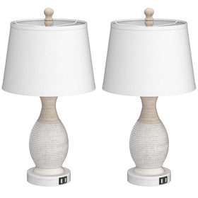 PARTPHONER distressed gray finish complements contemporary decor
