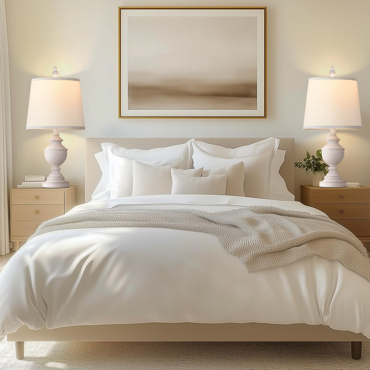 PARTPHONER easy-assembly table lamps without tools