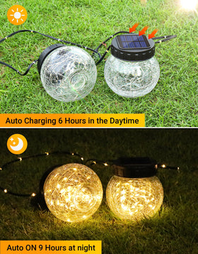 PARTPHONER waterproof outdoor lantern endures rain and elements