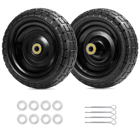 Parts Camp Gorilla Cart 10-inch solid tire for puncture-proof cart performance