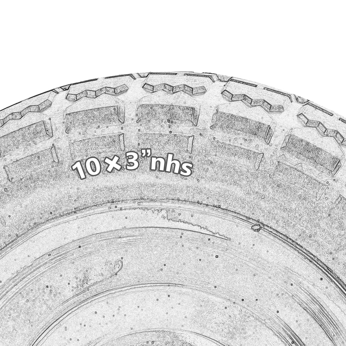 Parts Camp Gorilla Cart wheels dynamic load-bearing for heavier tasks