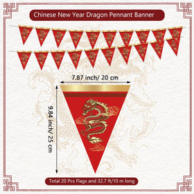 Party Greeting Chinese folding fans feature lucky symbols for thoughtful decorations.