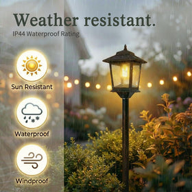 PASAMIC replaceable E26 bulb in warm glow for upkeep.