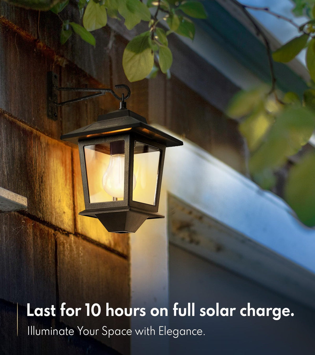 PASAMIC solar wall lantern replaceable bulb for longer use