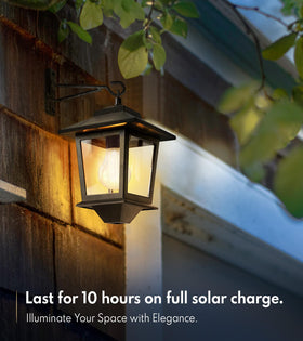 PASAMIC solar wall lantern replaceable bulb for longer use