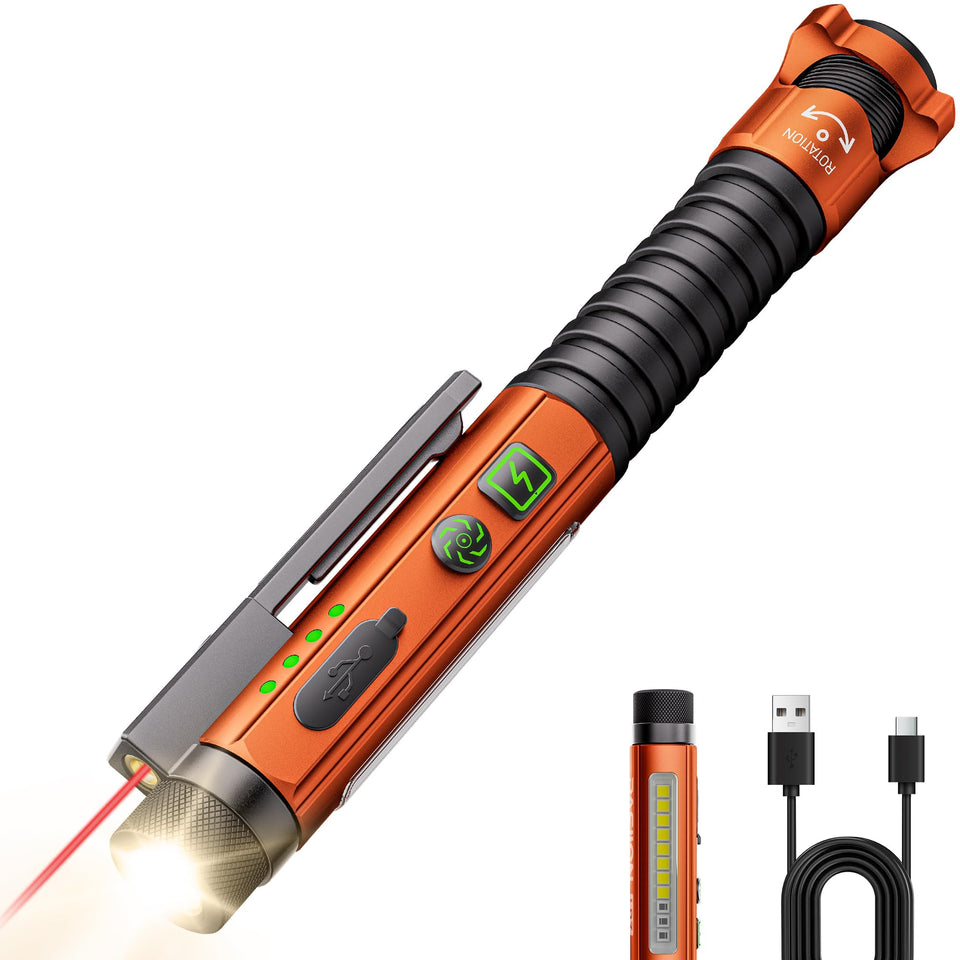 PASIION EDC flashlight with 800-lumen beam for outdoor tasks
