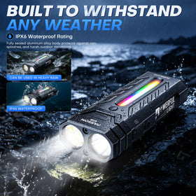 PASIION EDC aerospace aluminum shell built for rugged outdoor use