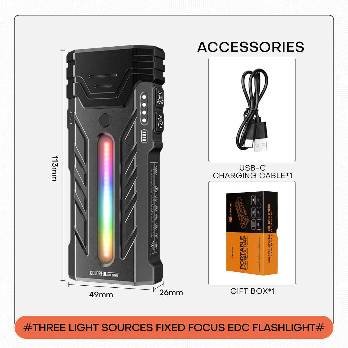PASIION EDC in outdoor use during camping to illustrate versatility