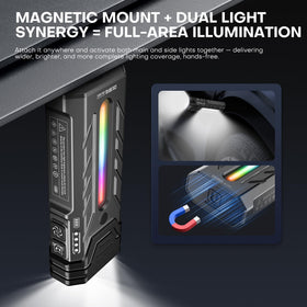 PASIION EDC flashlight USB-C charging port for fast recharges
