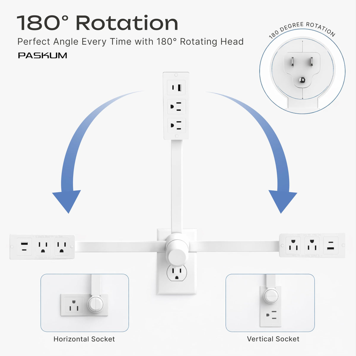 PASKUM outlet extender stick aligns wall outlets for a clean, level finish