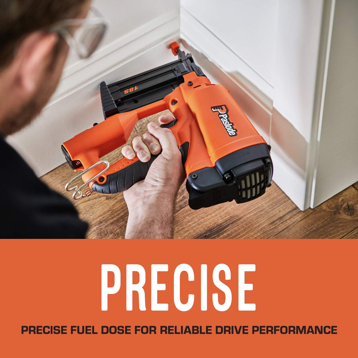 Fuel's built-in oil supply reduces maintenance with no extra oil required.