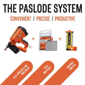 Two-pack Paslode fuel cells emphasize value for professionals.