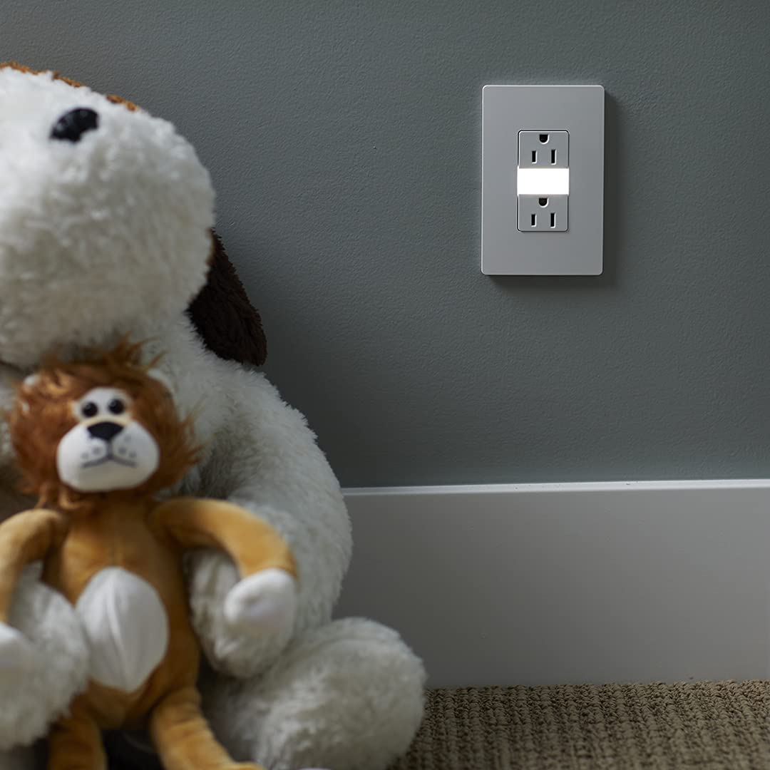 Pass & Seymour Radiant white finish complements modern decor and practical spaces.
